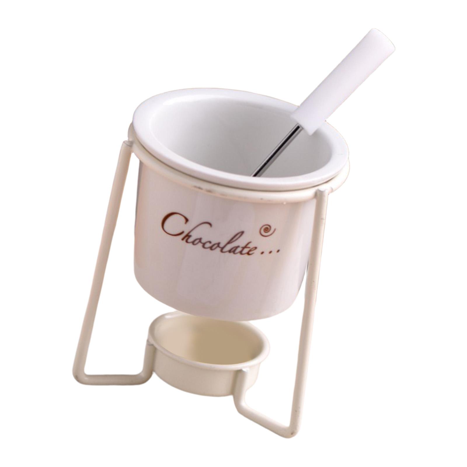 Home Cooking Heater - Çay Lambası Porselen Eritme Kabı Fondü